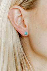 Linny Co Zuri Teal Earrings