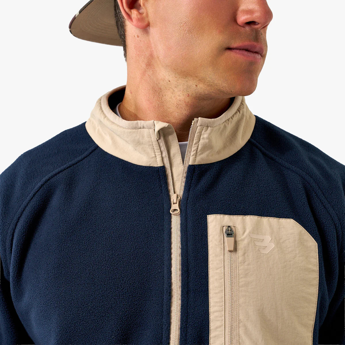 Micro Fleece Jacket Dark Blue