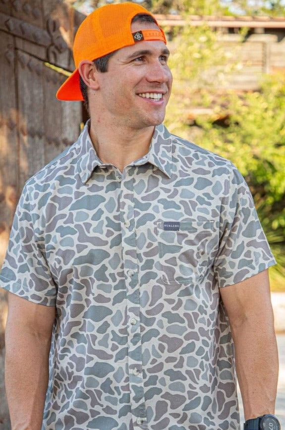 Performance Button up Classic Deer Camo
