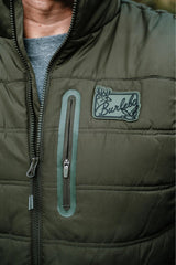 Burlebo Puffer Vest Mallard Green
