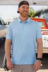 Performance polo - Texas light blue ￼