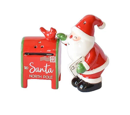 Santa & Mailbox Salt & Pepper