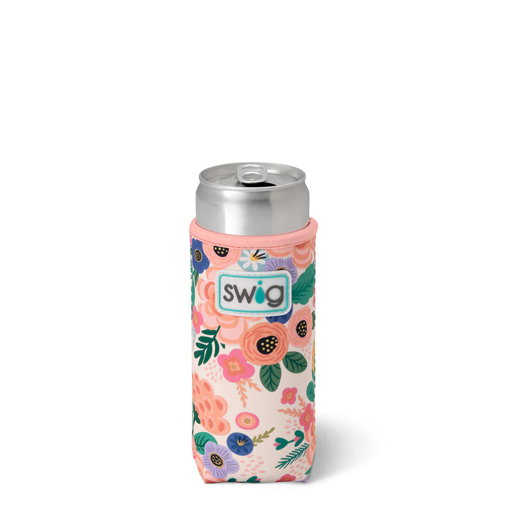 Full Bloom Insulated Slim Can Coolie