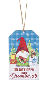 Christmas Gift Tags Ornament