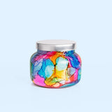 Volcano 19 oz Signature Candle Rainbow Watercolor