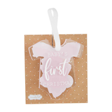 Mud Pie Pink Baby 1st Ornament