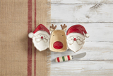 Santa Reindeer Triple Dip Set