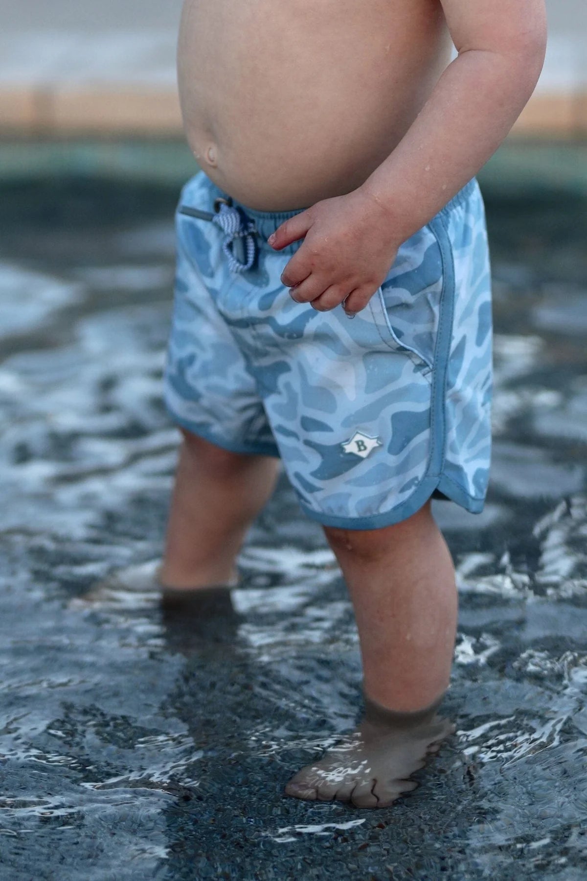 Seaside Camo Swim Trunks